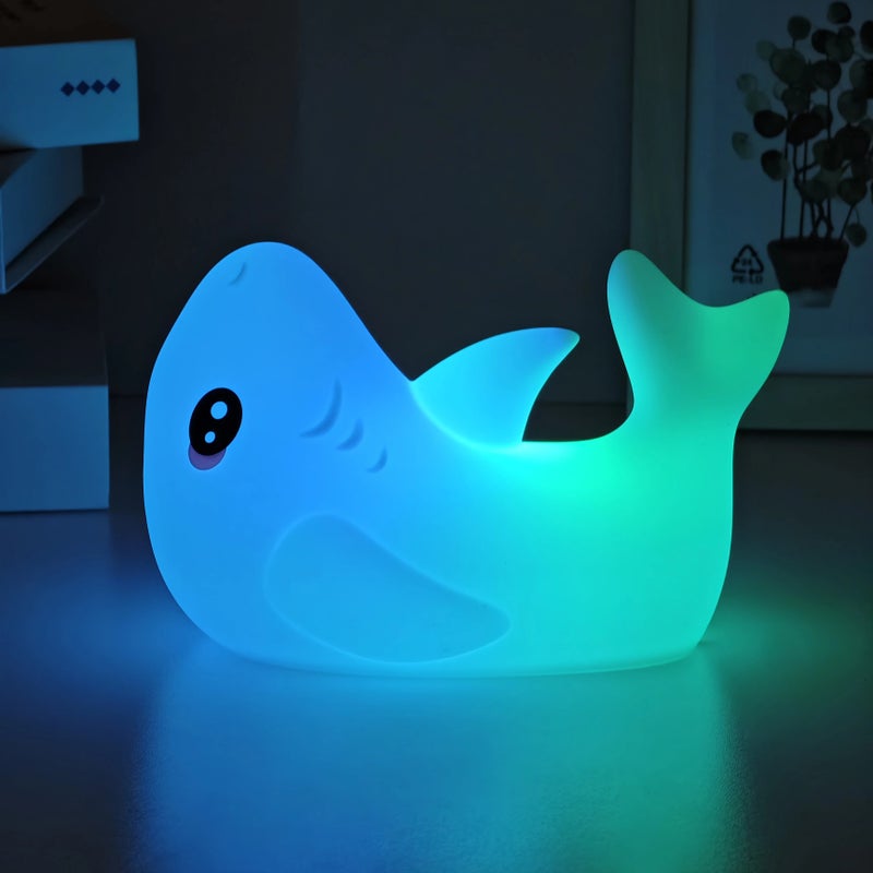 Bluejw Rechargeable Silicone Night Light - Cute Corporate Gifts & Promotional Night Lights for Business, Soft & Safe Kids Lamp - Image 2